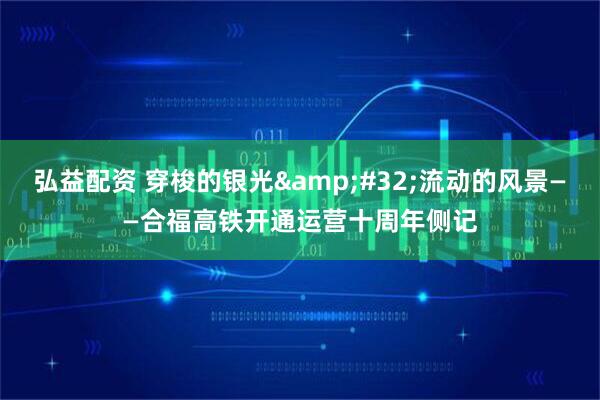 弘益配资 穿梭的银光&#32;流动的风景——合福高铁开通运营十周年侧记